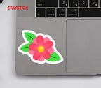 FLOWER STICKER Premium Vinyl Sticker