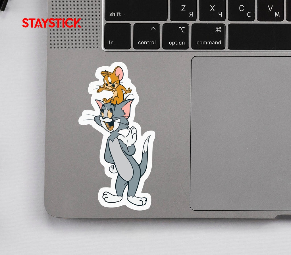TOM & JERRY STICKER Premium Vinyl Sticker