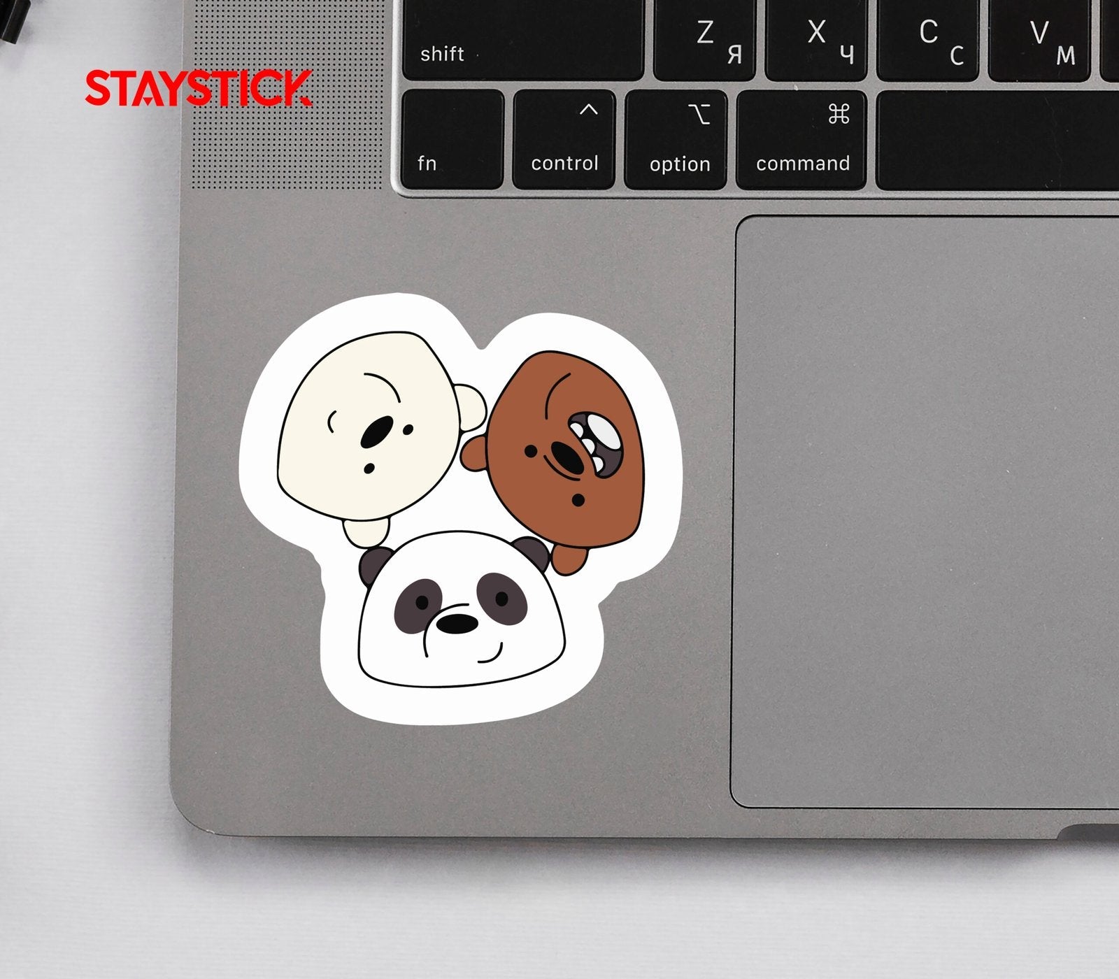 3 PANDA STICKER Premium Vinyl Sticker