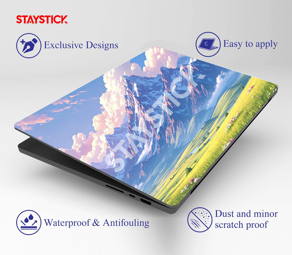 MOUNTAIN SKIN LAPTOP STICKER