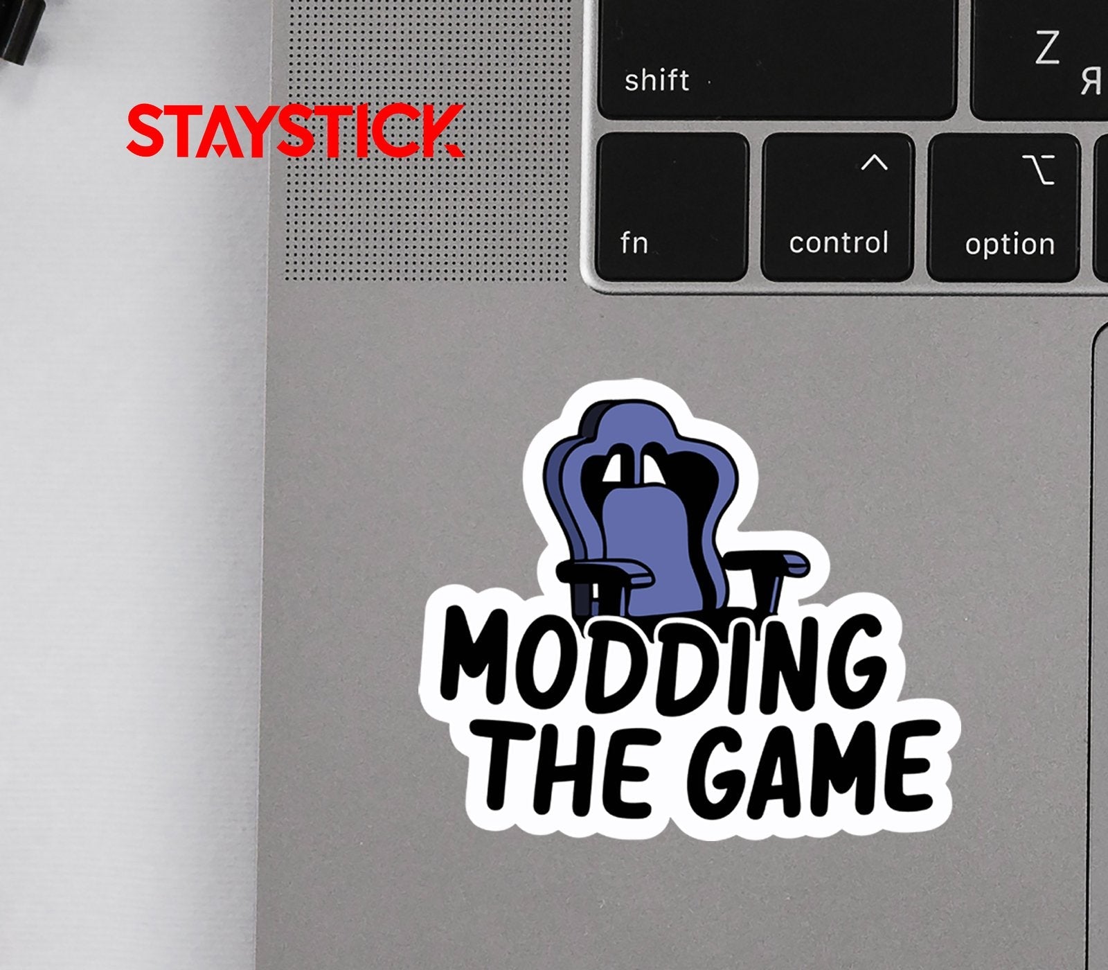 MOTIVATE STRICKER Metalized Sticker