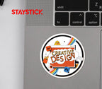 LOGO STICKER Metalized Sticker
