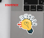 BRILLY STICKER Premium Vinyl Sticker