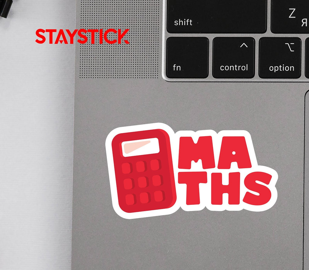 MATHS STICKER Premium Vinyl Sticker