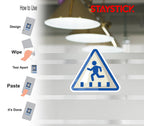 CROSSWALK STICKER Premium Vinyl Sticker