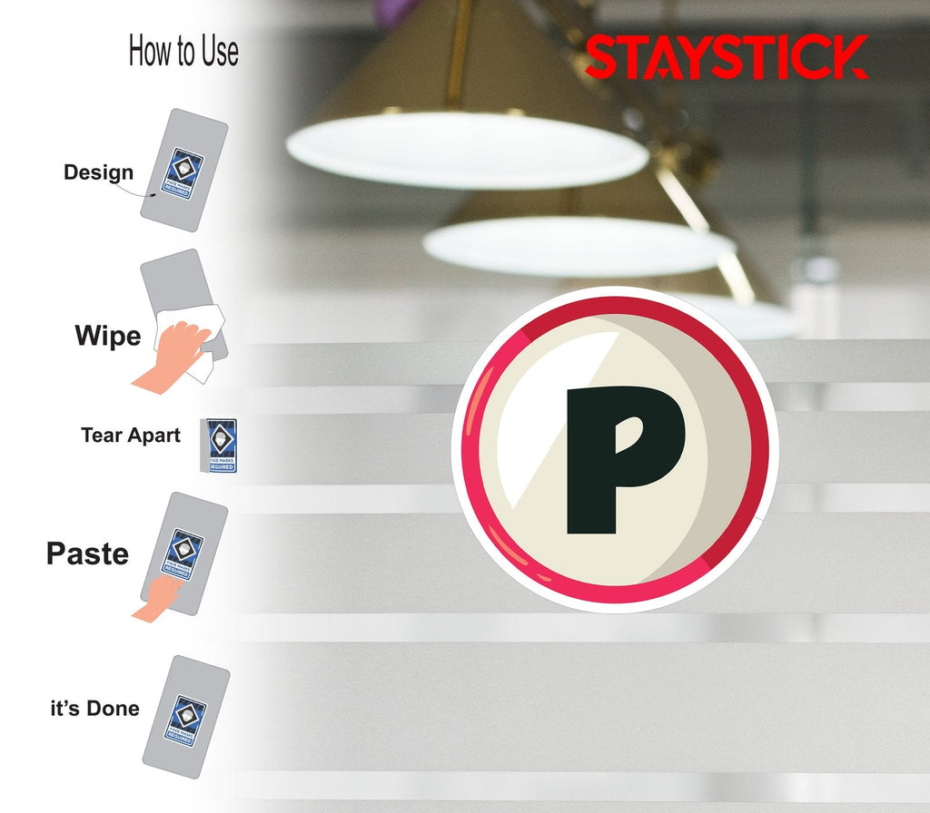 PARKING STICKER Premium Vinyl Sticker