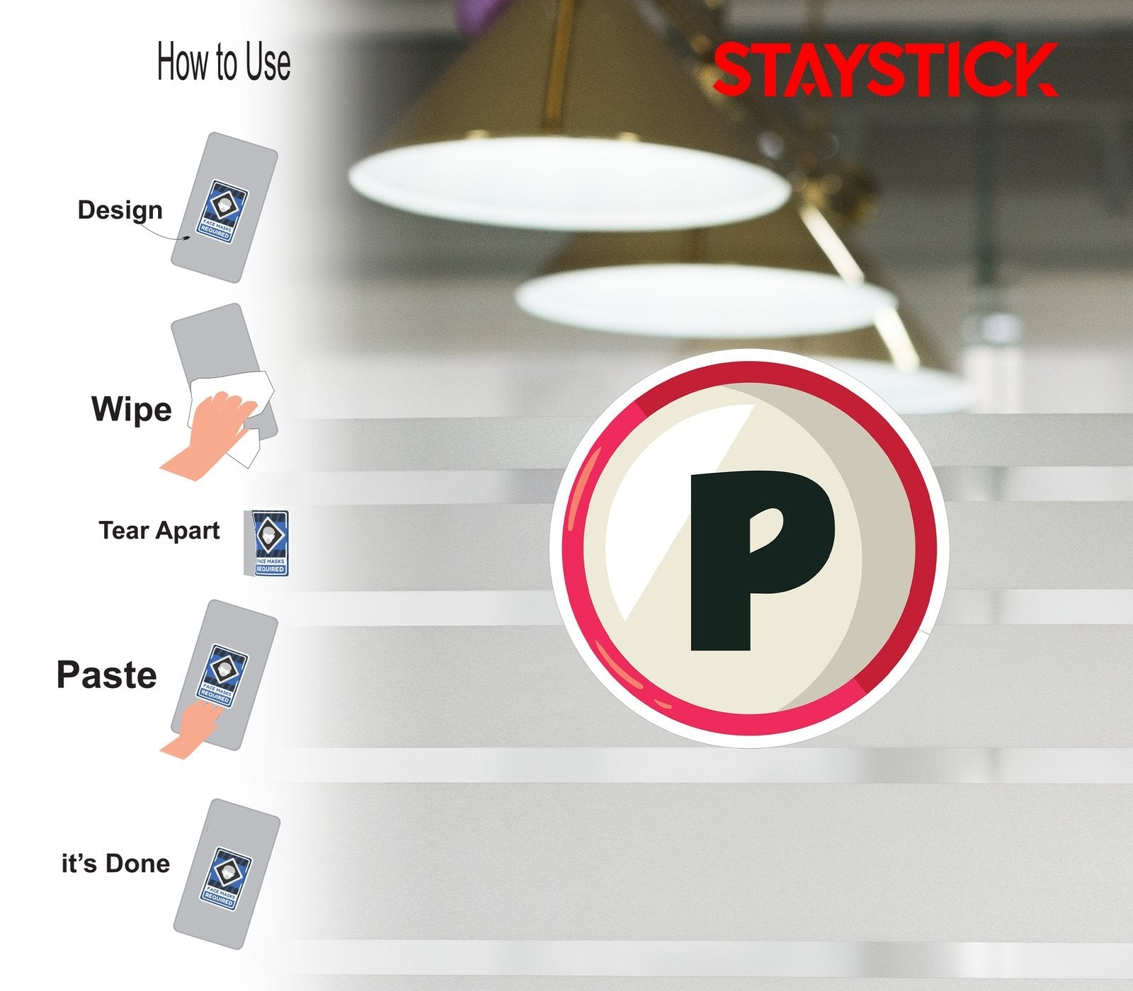 PARKING STICKER Premium Vinyl Sticker