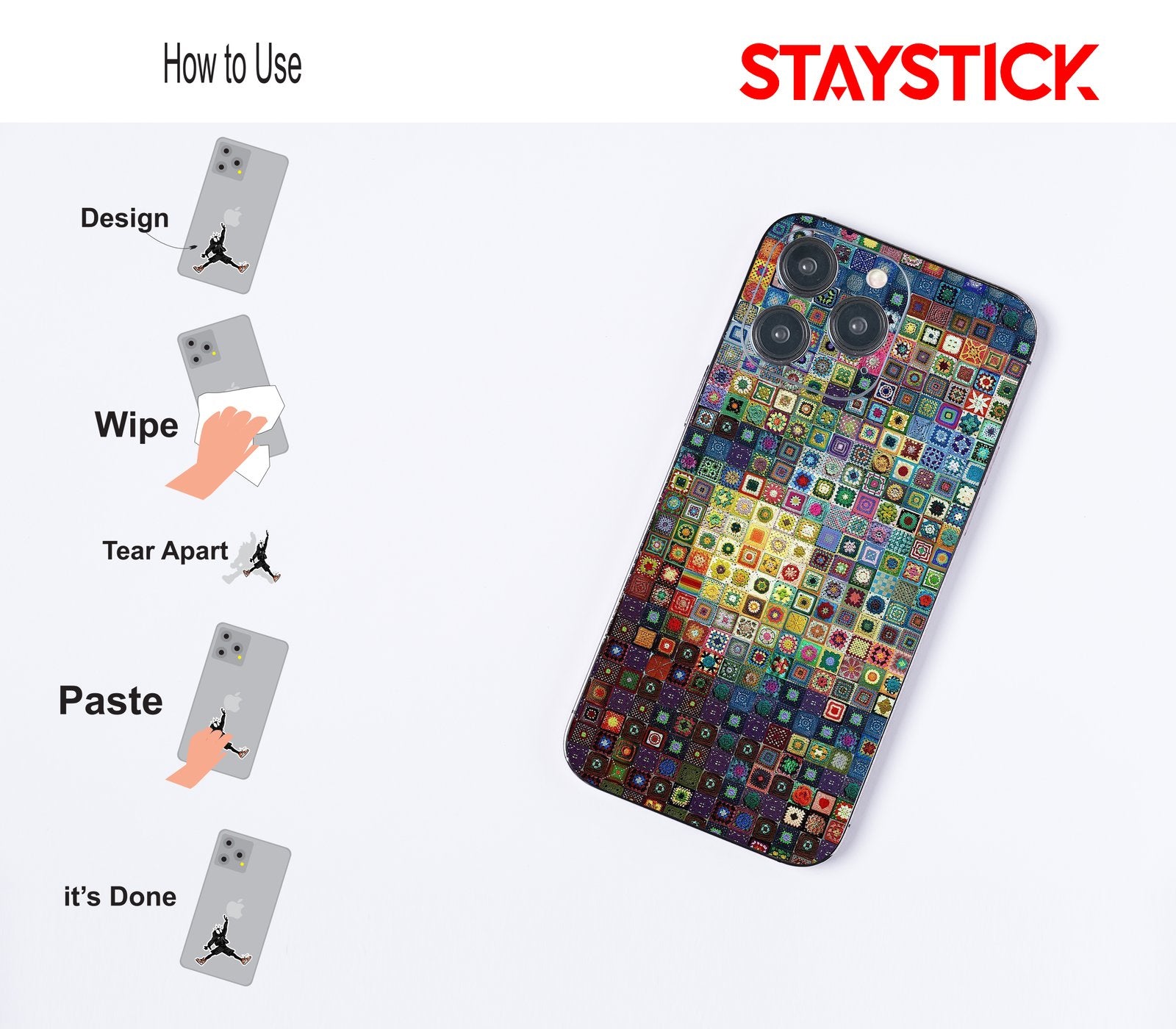 PETCH WORK MOBILE STICKER