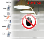 DIAGONAL STICKER Premium Vinyl Sticker