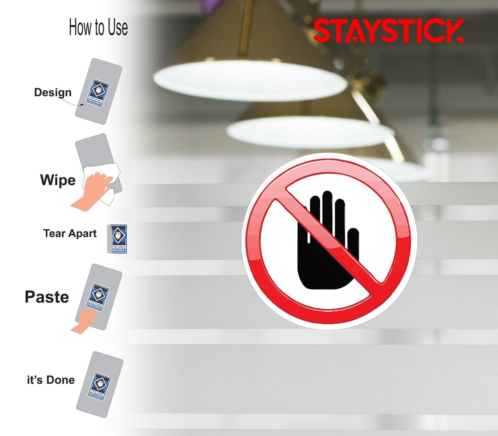 DIAGONAL STICKER Premium Vinyl Sticker