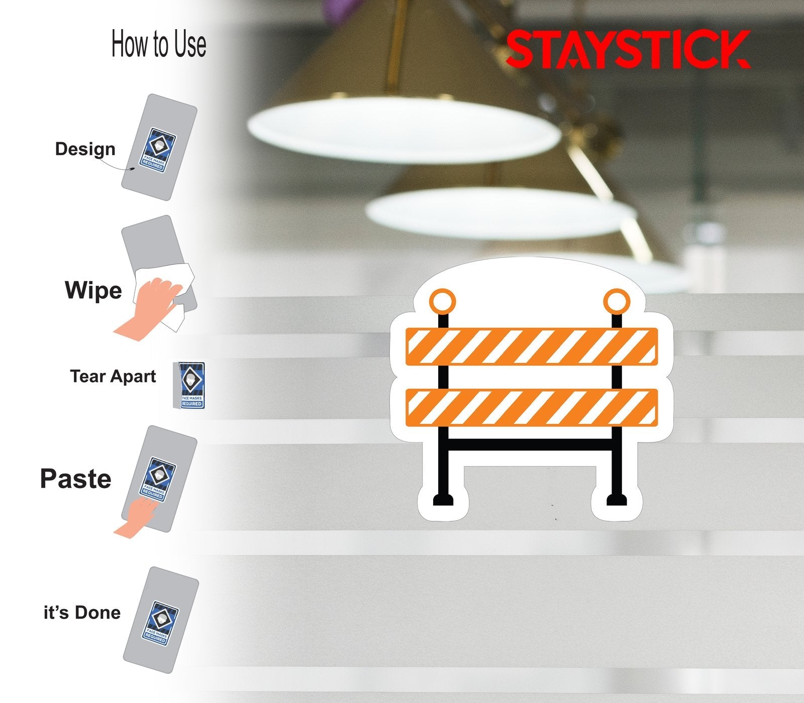 BARRIER STICKER Premium Vinyl Sticker