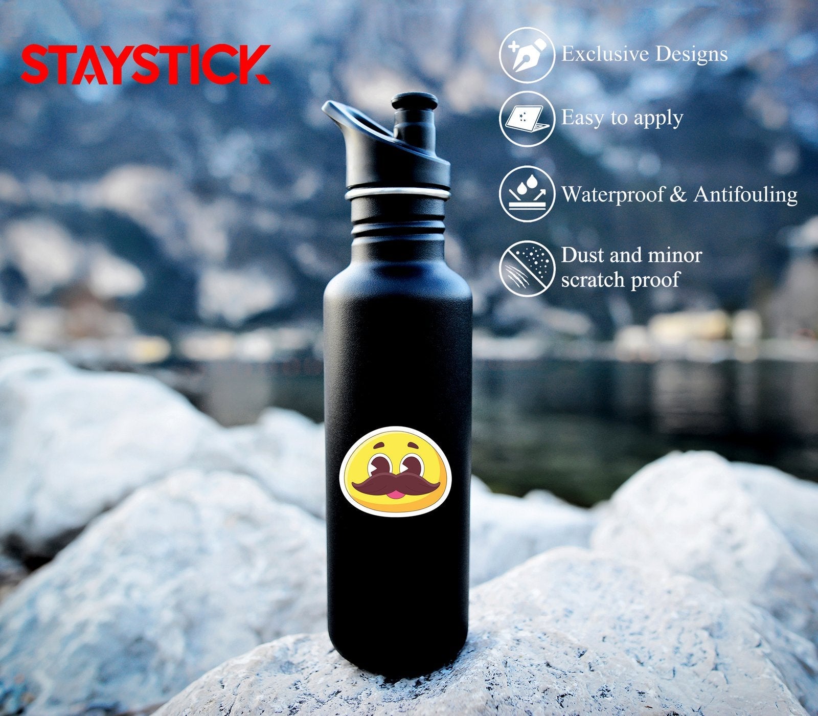 EMOJI 4 STICKER Premium Vinyl Sticker