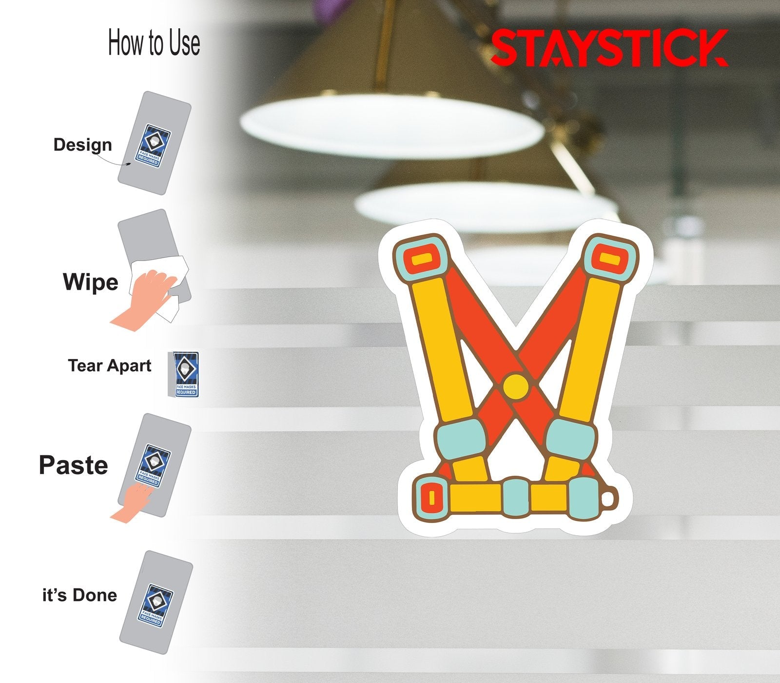 PROTECTION STICKER Premium Vinyl Sticker