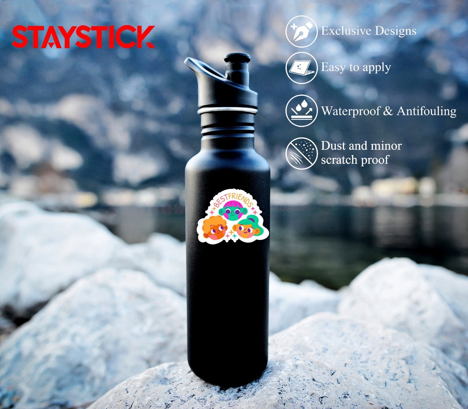 CHARACTER STICKER Premium Vinyl Sticker