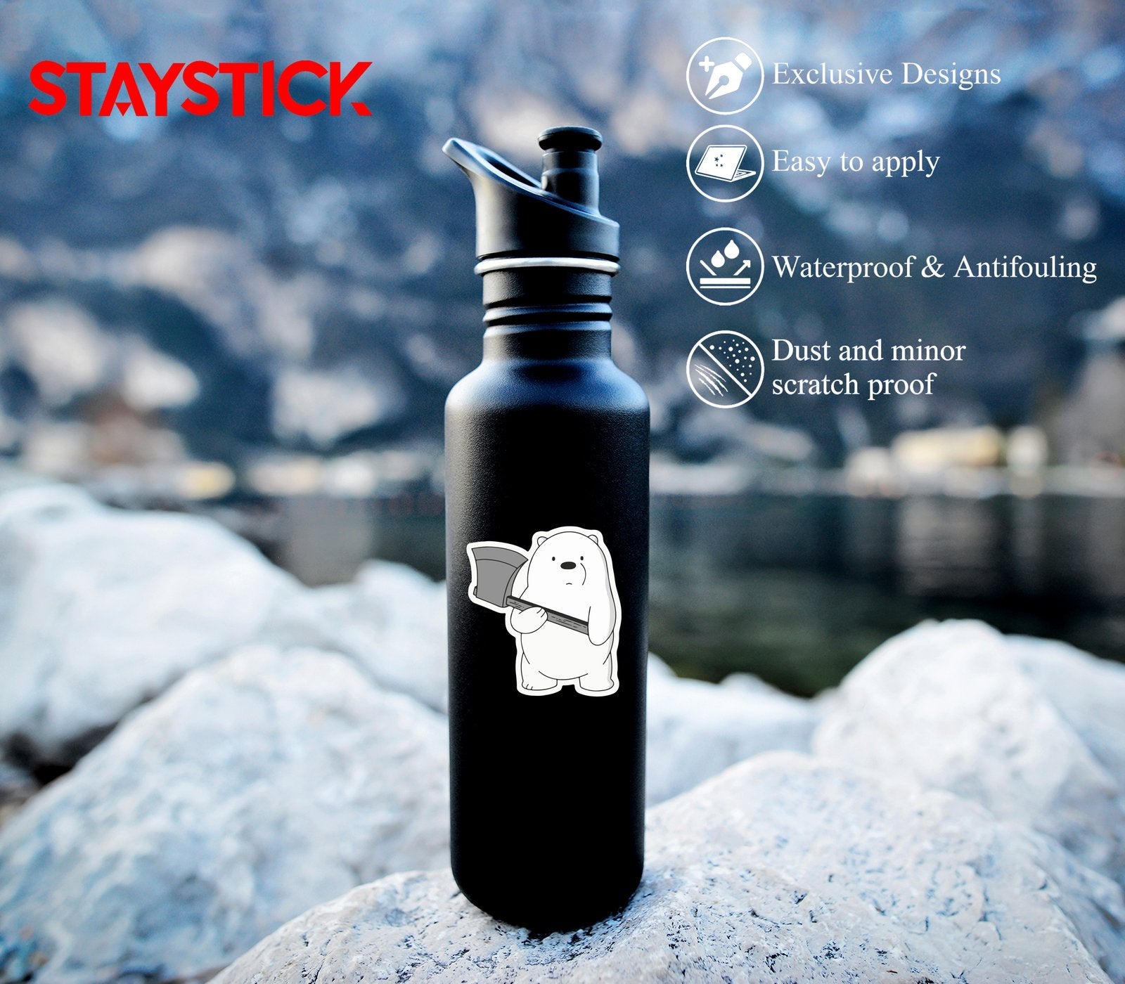 PANDA STICKER Premium Vinyl Sticker