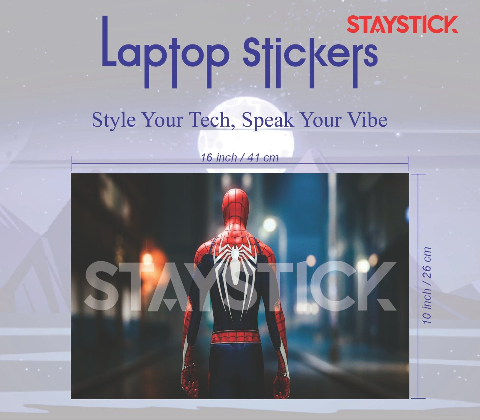 SUPER HERO Laptop Skin