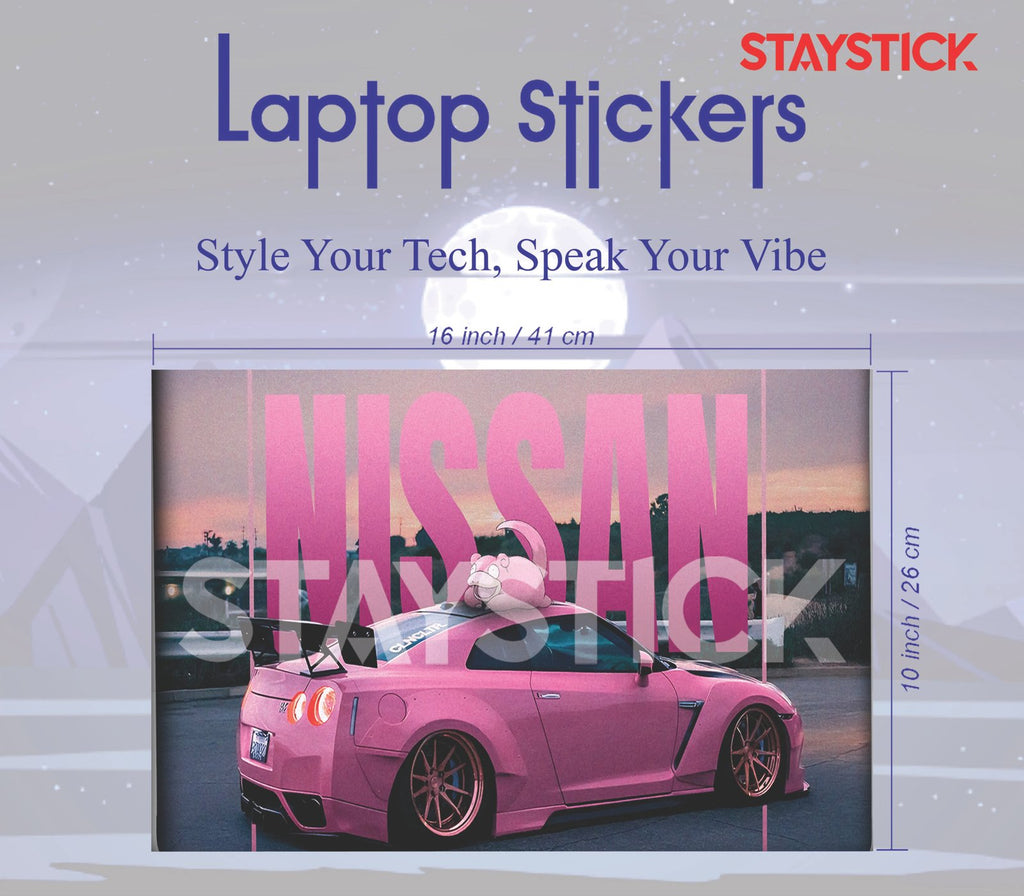 NISSAN GT-R Laptop Skin