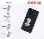 Squidward Tentacles Attitude Sticker Premium Vinyl Sticker