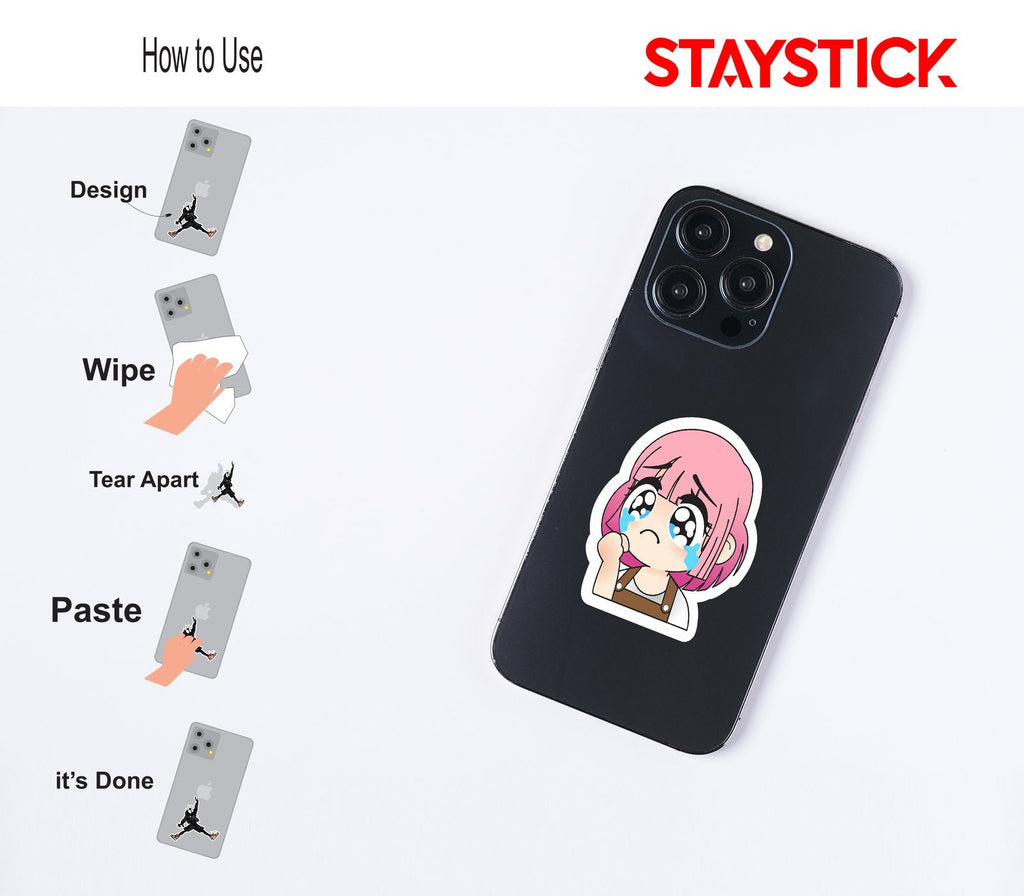 ANIME 6 STICKER Premium Vinyl Sticker