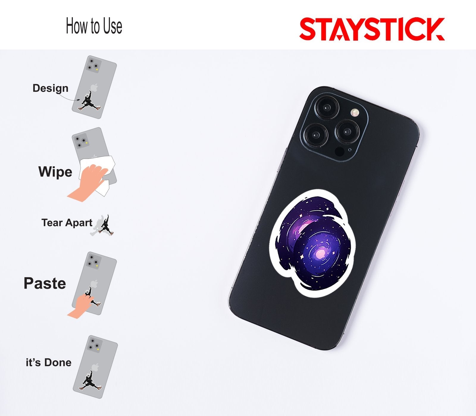 GALAXY STICKER Premium Vinyl Sticker