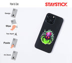 SPIDER SKULL STICKER Premium Vinyl Sticker