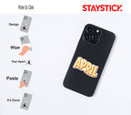 APRIL STICKER Premium Vinyl Sticker