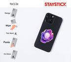 PURPLE ROSE STICKER Premium Vinyl Sticker