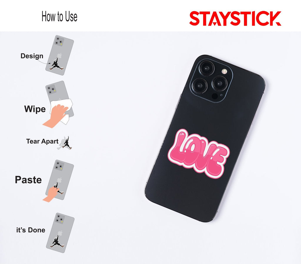 LOVE STICKER Premium Vinyl Sticker