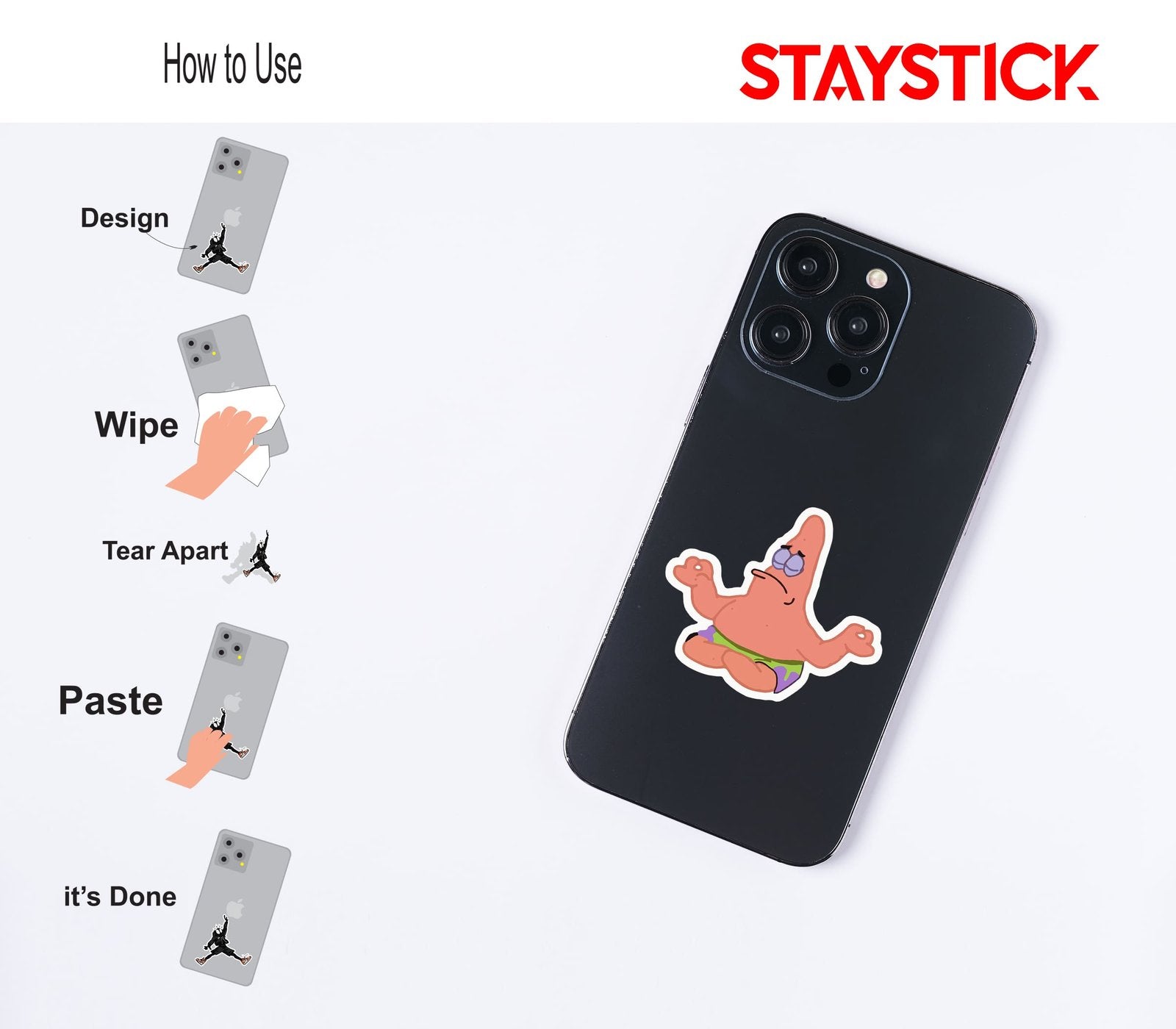 Cartoon Sticker Premium Vinyl Sticker
