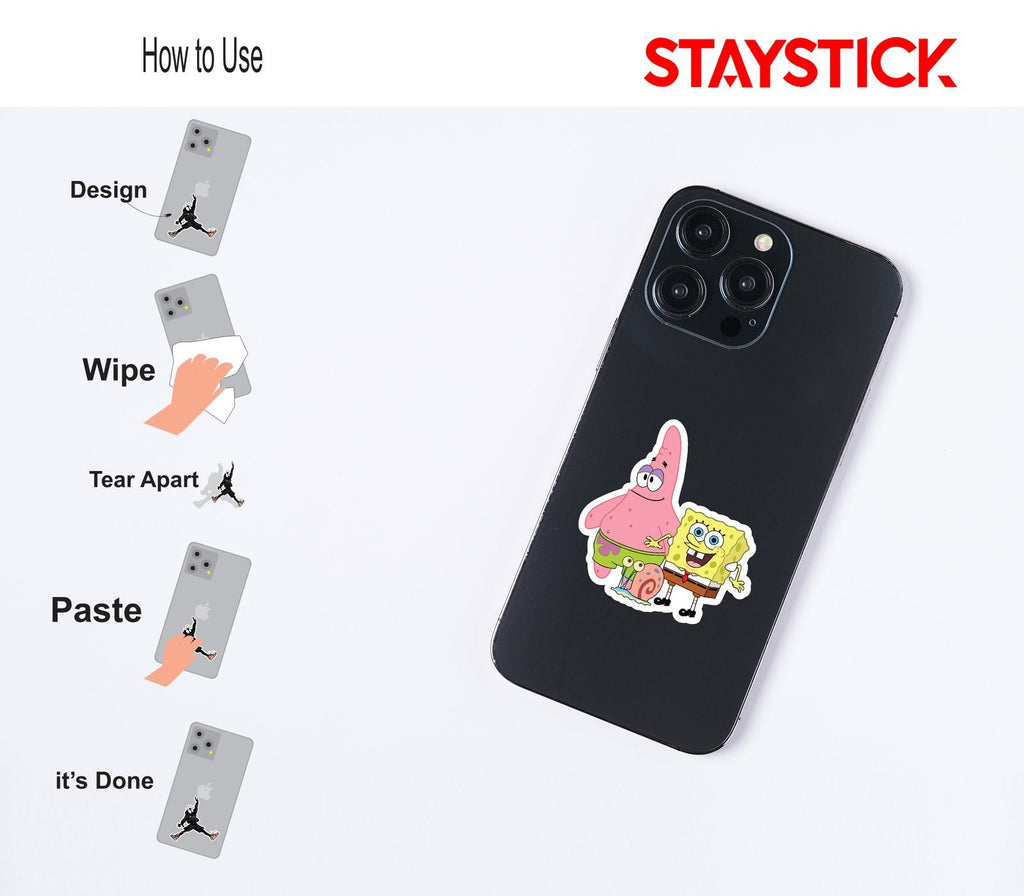 Spongebob Squarepants and Friends Sticker Premium Vinyl Sticker