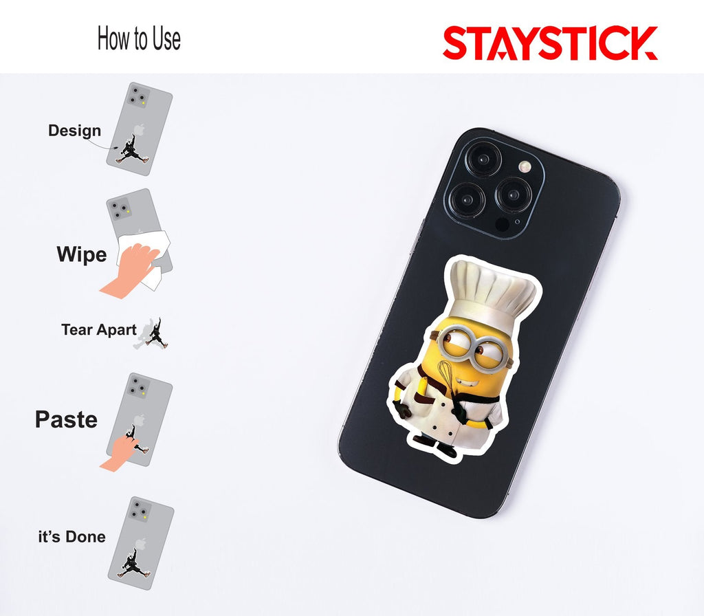 Chef Minion Sticker Premium Vinyl Sticker