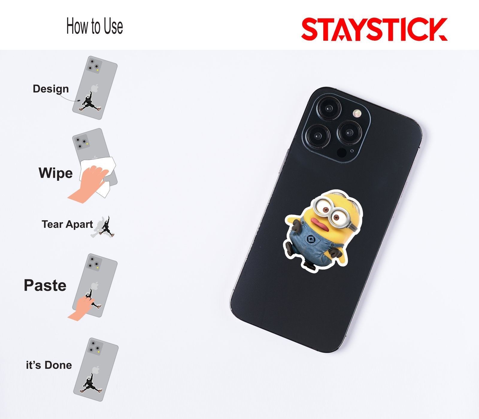 Funny Minion Sticker Premium Vinyl Sticker