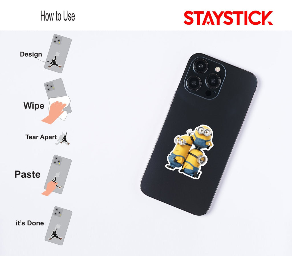 Minions Stack Sticker Premium Vinyl Sticker