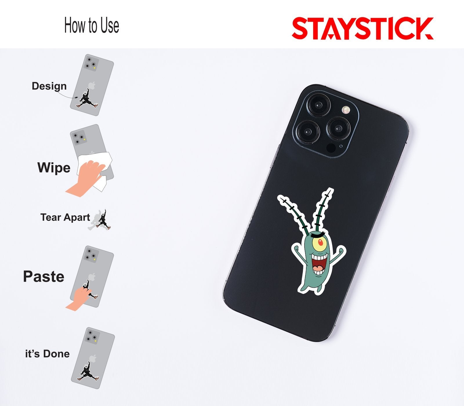 Plankton Sticker Premium Vinyl Sticker