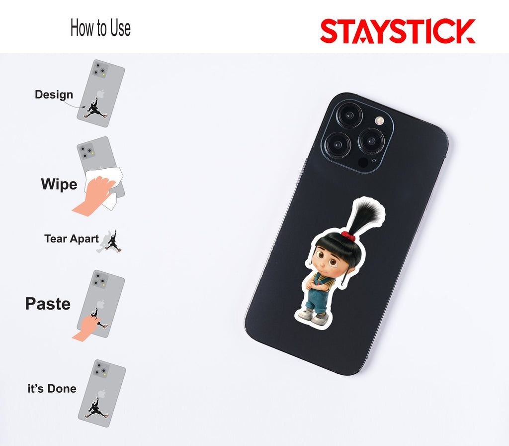 Agnes Despicable Me Sticker Premium Vinyl Sticker