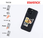 Agnes Hugging Minion Sticker Premium Vinyl Sticker