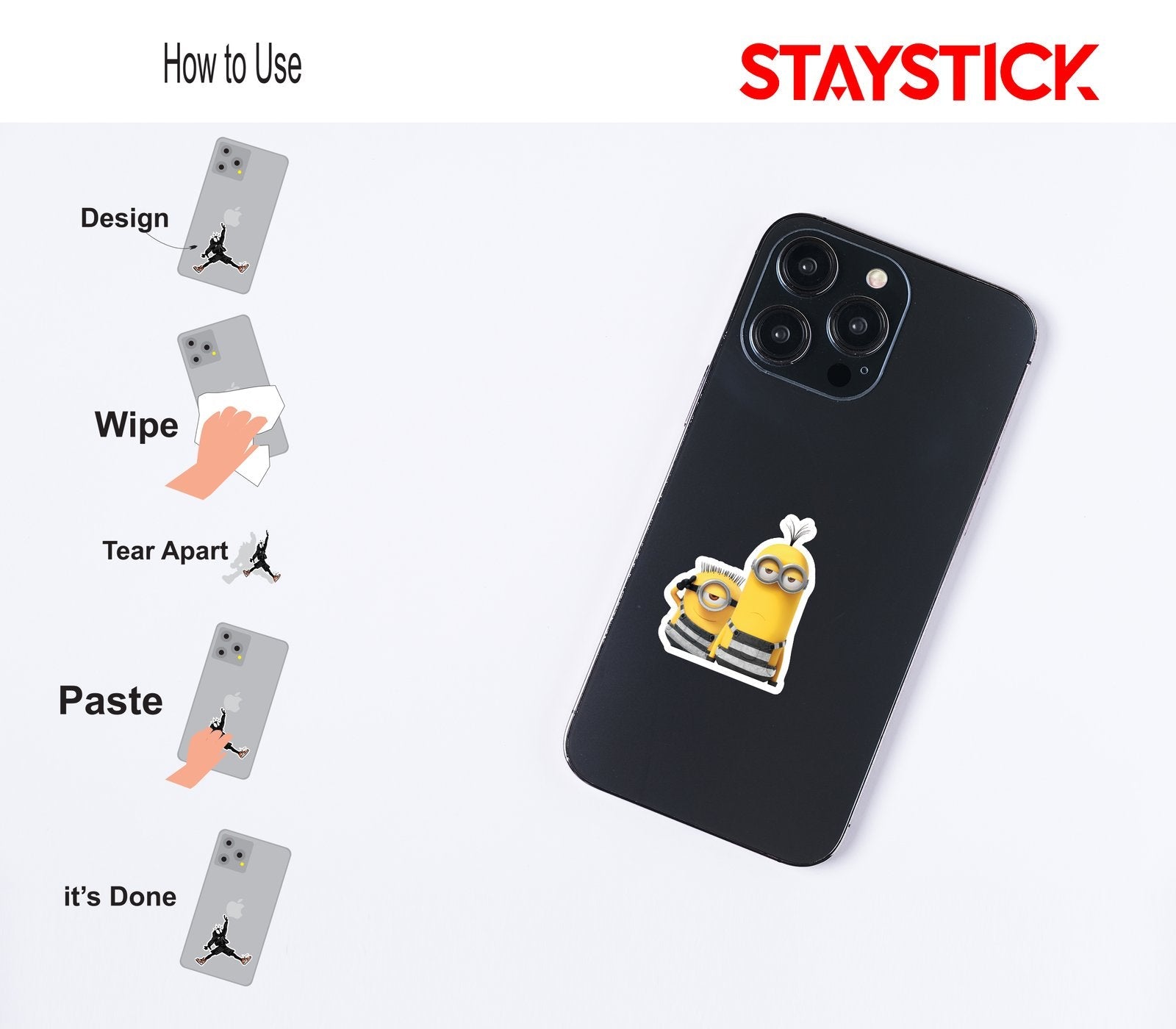 Minions Jailbreak Sticker Premium Vinyl Sticker