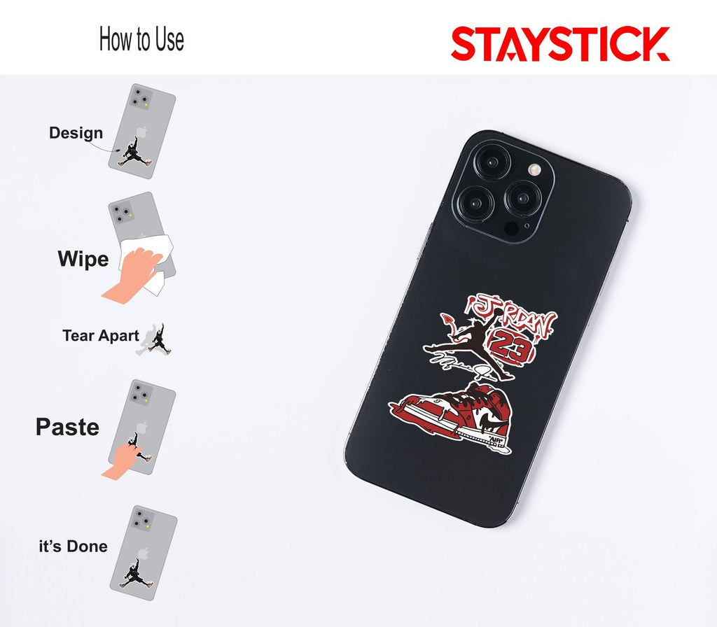 JORDAN STICKER Premium Vinyl Sticker
