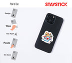 Doraemon and Friends Sticker Premium Vinyl Sticker
