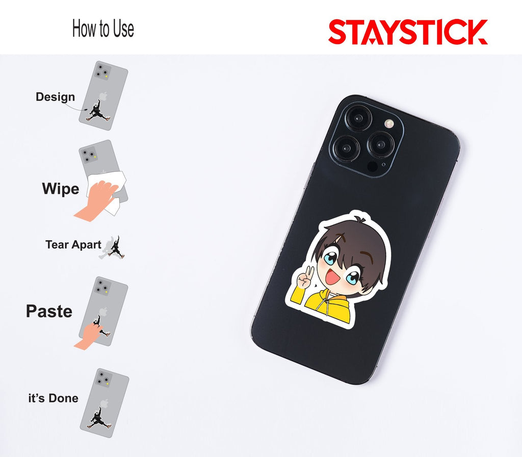 CARTOON STICKER Premium Vinyl Sticker