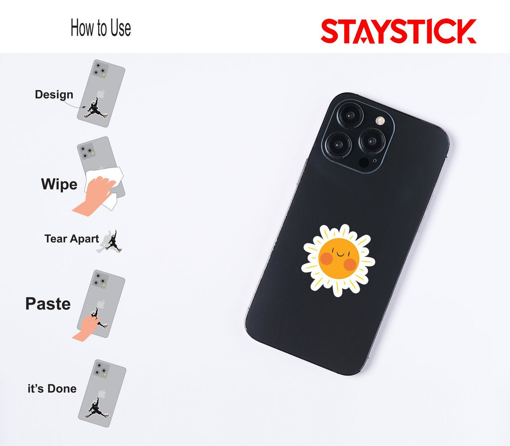 SUN STICKER Premium Vinyl Sticker