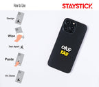 CHUP KAR STICKER Premium Vinyl Sticker