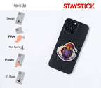 CRISTMAS THANOS STICKER Premium Vinyl Sticker