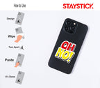 OH NO STICKER Premium Vinyl Sticker