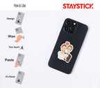 CUTE COUPLE STICKER Premium Vinyl Sticker