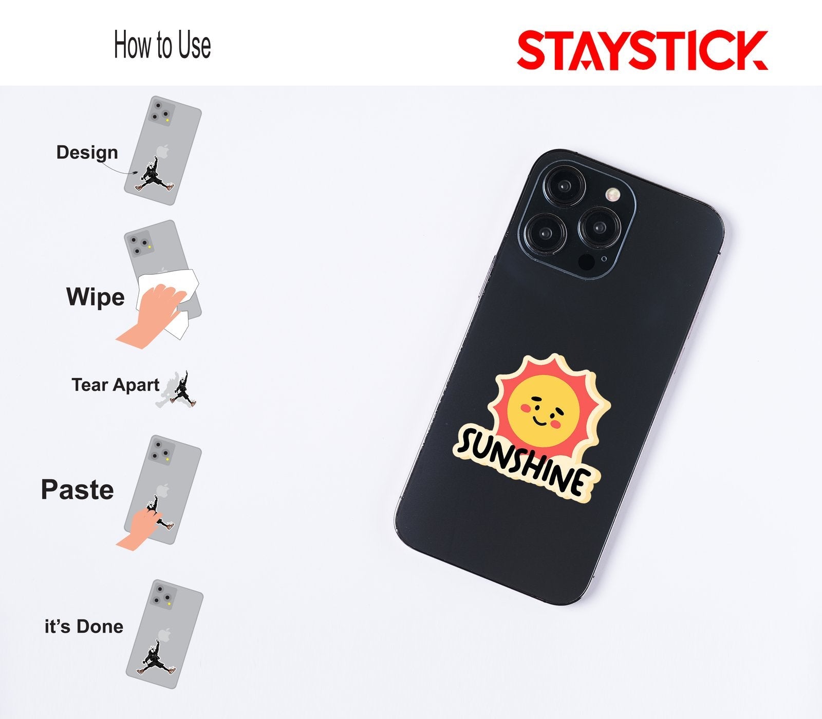SUNSHINE STICKER Premium Vinyl Sticker