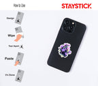 FLOWER STICKER Premium Vinyl Sticker