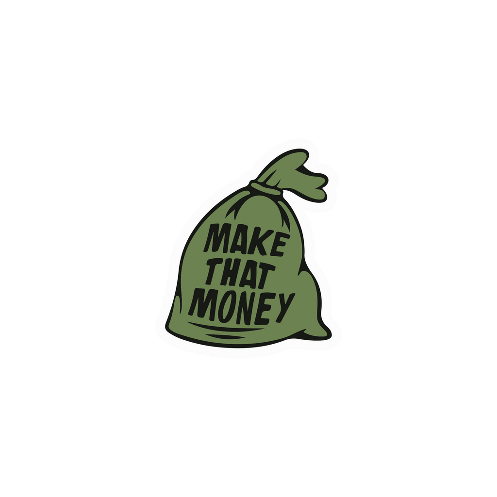 MONEY STICKER Metalized Sticker