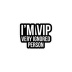 VIP STICKER Metalized Sticker