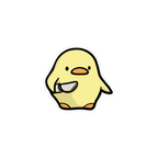 Cartoon Bird Sticker Premium Vinyl Sticker